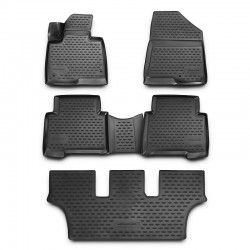 3D Patosnice HYUNDAI Grand Santa Fe (NC) 2012-2018, 3 reda sedišta, set 5 kom.